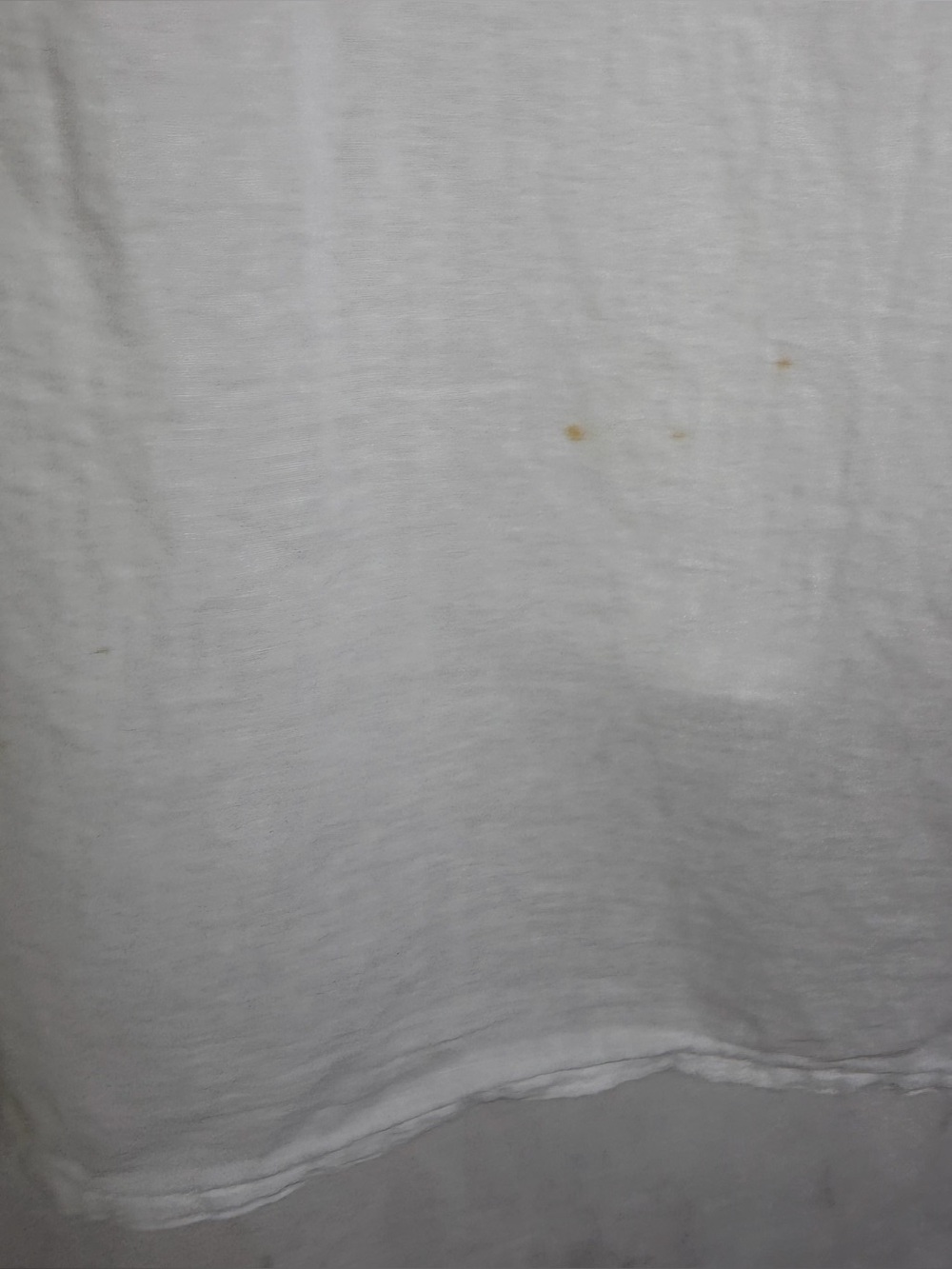 Johnny Was Workshop Women M White Red EmbroideryTunic Boho Peasant Blouse *flaw* - Picture 11 of 13